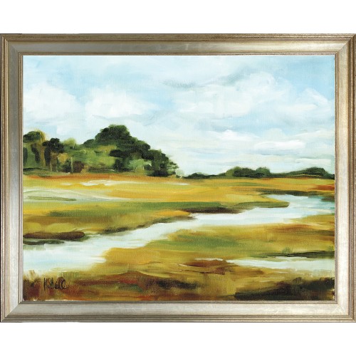 KS- SALTMARSH 7 ON CANVAS